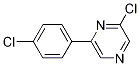 2-chloro-6-(4-chlorophenyl)pyrazine CAS#: 637353-09-4