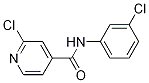 2-chloro-N-(3-chlorophenyl)pyridine-4-carboxamide CAS#: 588694-31-9