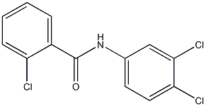 2-chloro-N-(3,4-dichlorophenyl)benzamide CAS#: 7017-22-3