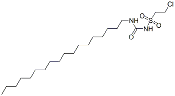 2-chloro-N-[(octadecylamino)carbonyl]ethanesulphonamide CAS#: 70117-12-3