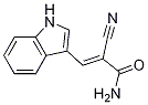 2-cyano-3-indol-3-yl-acrylic acid amide CAS#: 6940-85-8