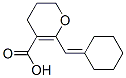 2-(cyclohexylidenemethyl)-5,6-dihydro-4H-pyran-3-carboxylic acid CAS#: 63014-66-4