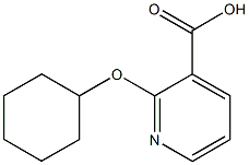 2-(cyclohexyloxy)nicotinic acid CAS#: 68359-02-4