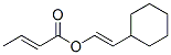 2-cyclohexylvinyl 2-butenoate CAS#: 68039-68-9