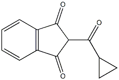 2-(cyclopropanecarbonyl)indene-1,3-dione CAS#: 6286-26-6