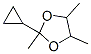 2-cyclopropyl-2,4,5-trimethyl-1,3-dioxolane CAS#: 61920-38-5