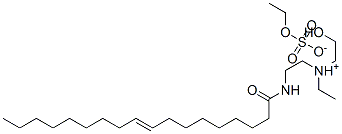 [2-(elaidoylamino)ethyl]ethyl(2-hydroxyethyl)ammonium ethyl sulphate CAS#: 68109-96-6