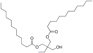 2-ethyl-2-(hydroxymethyl)propane-1,3-diyl dilaurate CAS#: 68849-44-5
