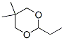 2-ethyl-5,5-dimethyl-1,3-dioxane CAS#: 768-58-1