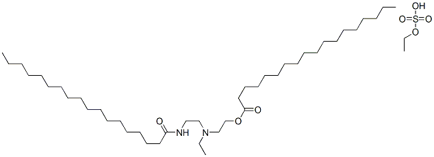 2-[ethyl[2-(stearoylamino)ethyl]amino]ethyl stearate mono(ethyl sulphate) CAS#: 67952-48-1