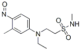 2-[ethyl(3-methyl-4-nitrosophenyl)amino]-N-methylethanesulphonamide CAS#: 63494-59-7