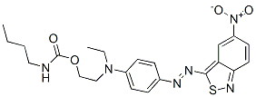 2-[ethyl[4-[(5-nitro-2,1-benzisothiazol-3-yl)azo]phenyl]amino]ethyl butylcarbamate CAS#: 60809-93-0