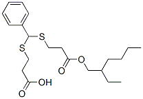 2-ethylhexyl hydrogen 3,3'-[(phenylmethylene)bis(thio)]dipropionate CAS#: 68109-84-2