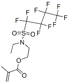 2-[ethyl[(nonafluorobutyl)sulphonyl]amino]ethyl methacrylate CAS#: 67939-33-7