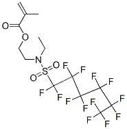 2-[ethyl[(tridecafluorohexyl)sulphonyl]amino]ethyl methacrylate CAS#: 67906-70-1