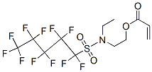 2-[ethyl[(undecafluoropentyl)sulphonyl]amino]ethyl acrylate CAS#: 68298-06-6