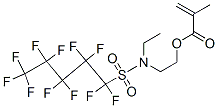 2-[ethyl[(undecafluoropentyl)sulphonyl]amino]ethyl methacrylate CAS#: 67906-73-4