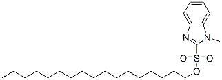 2-heptadecyl-1-methyl-1H-benzimidazolesulphonic acid CAS#: 68966-82-5