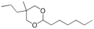 2-hexyl-5-methyl-5-propyl-1,3-dioxane CAS#: 7081-83-6