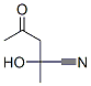 2-hydroxy-2-methyl-4-oxo-pentanenitrile CAS#: 6330-33-2