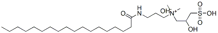 [2-hydroxy-3-sulphopropyl]dimethyl[3-[(1-oxooctadecyl)amino]propyl]ammonium hydroxide CAS#: 63663-12-7