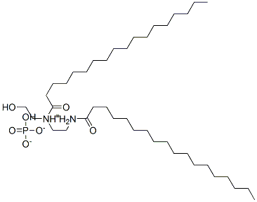 (2-hydroxyethyl)(stearoyl)[2-[(stearoyl)ammonio]ethyl]ammonium hydrogen phosphate CAS#: 68140-80-7