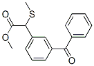 2-(m-Benzoylphenyl)-2-(methylthio)acetic acid methyl ester CAS#: 64759-87-1