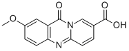 2-methoxy-11-oxo-11H-pyrido(2,1-b)quinazoline-8-carboxylic acid CAS#: 63094-36-0