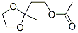 2-methyl-1,3-dioxolan-2-ylethyl acetate CAS#: 68039-72-5