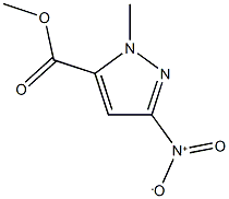 2-methyl-5-nitro-2H-pyrazole-3-carboxylic acid methyl ester CAS#: 177409-38-0