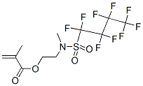 2-[methyl[(nonafluorobutyl)sulphonyl]amino]ethyl methacrylate CAS#: 67584-59-2