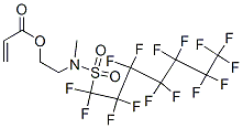 2-[methyl[(pentadecafluoroheptyl)sulphonyl]amino]ethyl acrylate CAS#: 68084-62-8
