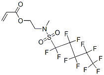 2-[methyl[(undecafluoropentyl)sulphonyl]amino]ethyl acrylate CAS#: 67584-56-9