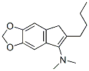 2-n-butyl-3-(dimethylamino)-5,6-methylenedioxyindene CAS#: 66789-16-0