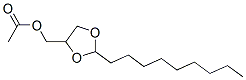 (2-nonyl-1,3-dioxolan-4-yl)methyl acetate CAS#: 7249-15-2