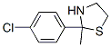 2-(p-Chlorophenyl)-2-methylthiazolidine CAS#: 773-56-8