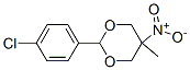2-(p-Chlorophenyl)-5-methyl-5-nitro-1,3-dioxane CAS#: 7401-30-1