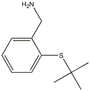 (2-(tert-butylthio)phenyl)MethanaMine CAS#: 600735-66-8