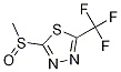 2-(trifluoroMethyl)-5-(Methylsulfinyl)-1,3,4-thiadiazole CAS#: 65439-30-7