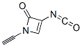 2(1H)-Azetone, 1-ethynyl-3-isocyanato- (9CI) CAS#: 528871-29-6
