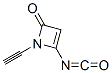 2(1H)-Azetone, 1-ethynyl-4-isocyanato- (9CI) CAS#: 528871-30-9