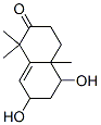 2(1H)-Naphthalenone, 3,4,4a,5,6,7-hexahydro-5,7-dihydroxy-1,1,4a-trimethyl- (9CI) CAS#: 643765-86-0