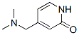 2(1H)-Pyridinone, 4-[(dimethylamino)methyl]- (9CI) CAS#: 687972-62-9