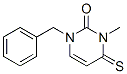 2(1H)-Pyrimidinone,  3,4-dihydro-3-methyl-1-(phenylmethyl)-4-thioxo- CAS#: 61686-74-6