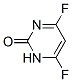 2(1H)-Pyrimidinone, 4,6-difluoro- (9CI) CAS#: 67815-53-6