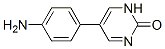 2(1H)-Pyrimidinone, 5-(4-aminophenyl)- (9CI) CAS#: 64606-18-4