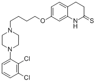 2(1H)-QUINOLINETHIONE, 7-[4-[4-(2,3-DICHLOROPHENYL)-1-PIPERAZINYL]BUTOXY]-3,4-DIHYDRO- CAS#: 573691-04-0