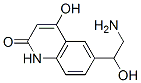 2(1H)-Quinolinone, 6-(2-amino-1-hydroxyethyl)-4-hydroxy- (9CI) CAS#: 689733-28-6