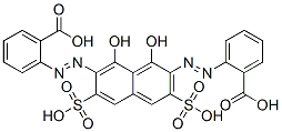 2,2'-[(1,8-dihydroxy-3,6-disulfo-2,7-naphthalenediyl)bis(azo)]bis-Benzoic acid CAS#: 7451-57-2