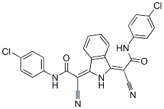 2,2'-(1H-isoindole-1,3(2H)-diylidene)bis[N-(4-chlorophenyl)-2-cyanoacetamide] CAS#: 68808-70-8